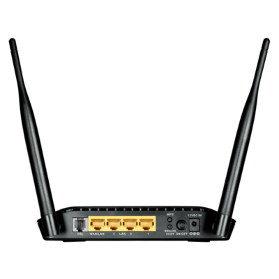 D-Link (DSL-2740U) Wireless N 300 ADSL2+ Router