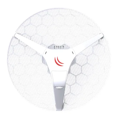 MikroTik LHG 5 RBLHG5kit 5GHz Long-Range Wireless Kit – 24.5dBi Grid, Dual-Chain, PtP