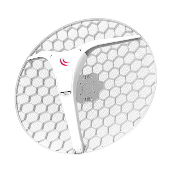 MikroTik LHG XL 5 ac RBLHGG-5acD-XL 4-Pack – 5GHz Long-Range CPE, 27dBi Grid Antenna