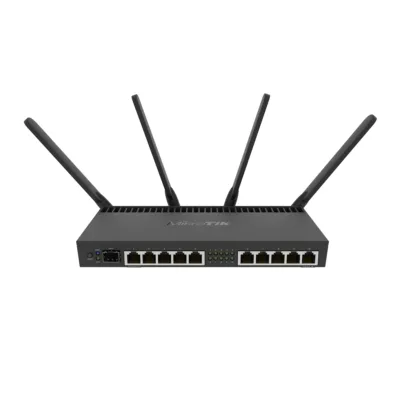 MikroTik RB4011iGS+5HacQ2HnD-IN Wireless Router – 10x Gigabit, 10G SFP+, Quad-Chain AC