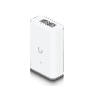 Ubiquiti U-PoE-AT PoE+ Adapter – 802.3at Gigabit Power Injector, 30W