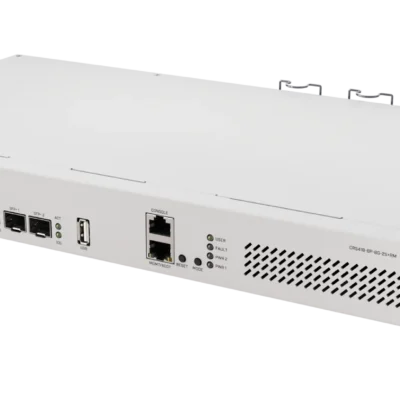 MikroTik CRS418-8P-8G-2S+RM – You wanted a switch that could do more. So we built one that does…