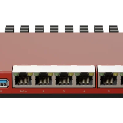 MikroTik L009UiGS-RM – L009 is more than just a router. This product line is up to 4 times faster…