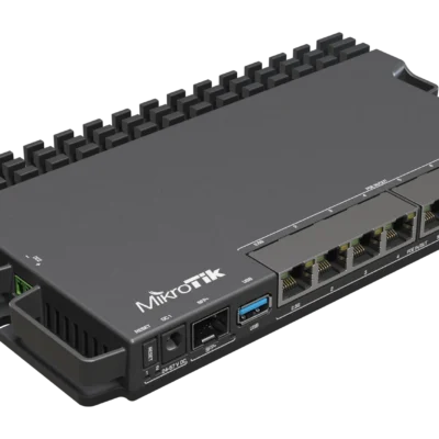 MikroTik RB5009UPr+S+IN – A new version of our popular heavy-duty RB5009 router with
PoE-in and…