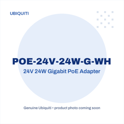 Ubiquiti POE-24V-24W-G-WH