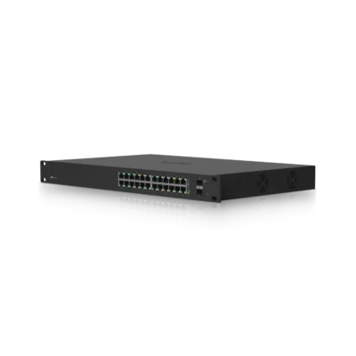Ubiquiti EdgeSwitch 24 PoE 250W ES-24-250W – 24x Gigabit PoE, 2x SFP, Layer 2/3
