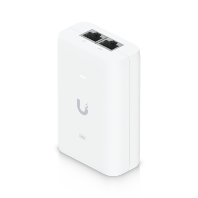 Ubiquiti UniFi PoE+ Adapter (30W) U-POE+ – An adapter that can power UniFi PoE+ devices, reduce dependency on PoE…