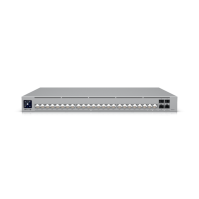Ubiquiti Pro HD 24 PoE Switch USW-PRO-HD-24-POE – Professional-grade, Layer 3 Etherlighting™ switch with (2) 10 GbE PoE++,…