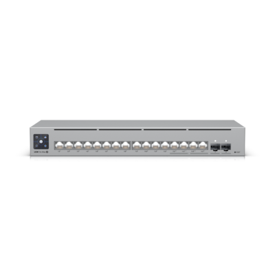 Ubiquiti Pro Max 16 PoE Switch USW-PRO-MAX-16-POE – A 16-port, Layer 3 Etherlighting™ switch with 2.5 GbE, PoE++ output, and…