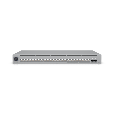 Ubiquiti Pro Max 24 PoE Switch USW-PRO-MAX-24-POE – A 24-port, Layer 3 Etherlighting™ switch capable of high-power PoE++ output