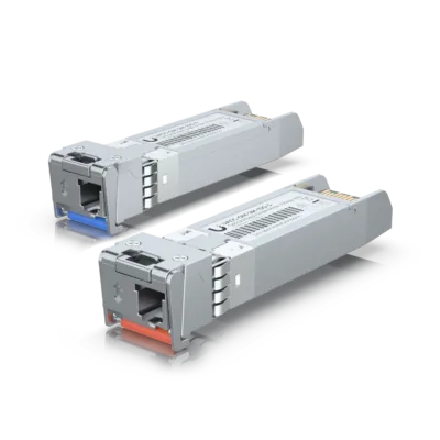 Ubiquiti 10G BiDi Single-Mode Optical Module 2-Pack UACC-OM-SM-10G-S-2 – SFP+ 10G, Simplex LC, up to 10 km