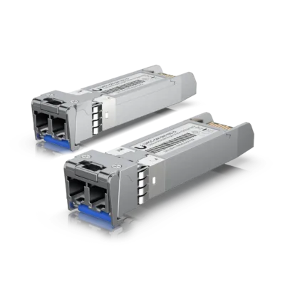 Ubiquiti 10G Single-Mode Optical Module 2-Pack UACC-OM-SM-10G-D-2 – SFP+ 10G, Duplex LC, up to 10 km